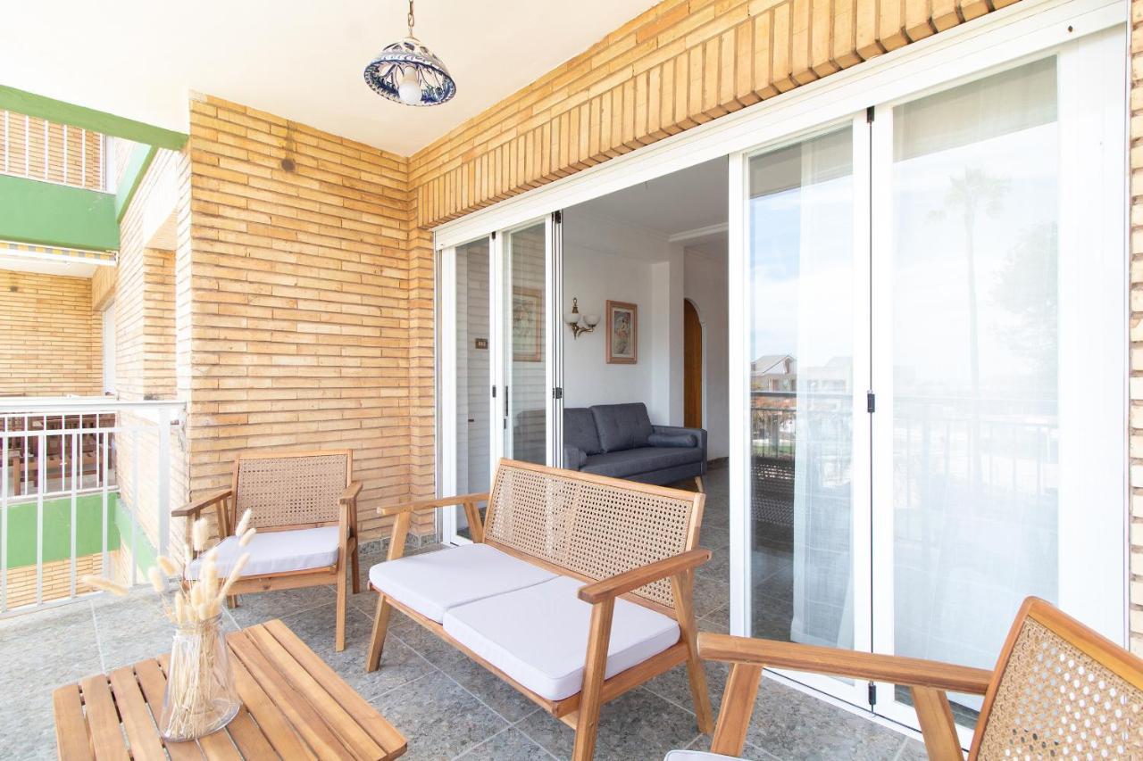 Global Properties, Apartamento Con Terraza Y Piscina A Un Paso De La Playa Canet d'En Berenguer Extérieur photo