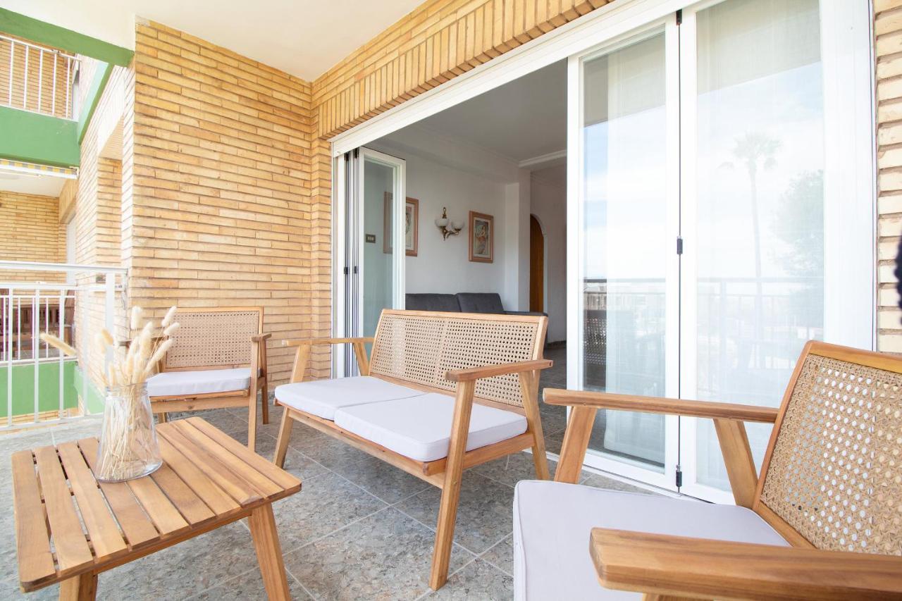 Global Properties, Apartamento Con Terraza Y Piscina A Un Paso De La Playa Canet d'En Berenguer Extérieur photo