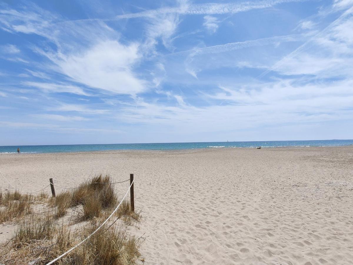 Global Properties, Apartamento Con Terraza Y Piscina A Un Paso De La Playa Canet d'En Berenguer Extérieur photo