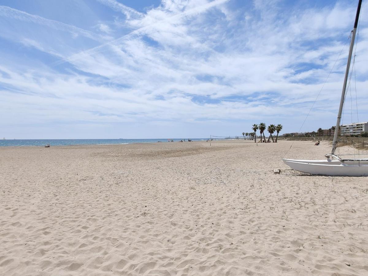 Global Properties, Apartamento Con Terraza Y Piscina A Un Paso De La Playa Canet d'En Berenguer Extérieur photo